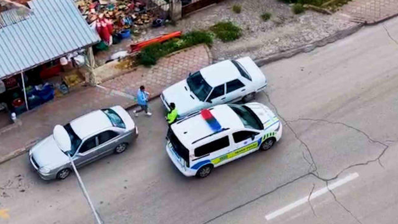 Kırıkkale’de Dron ile Yakalanan Sürücü, Kaçmanın Bedelini Ağır Ödedi