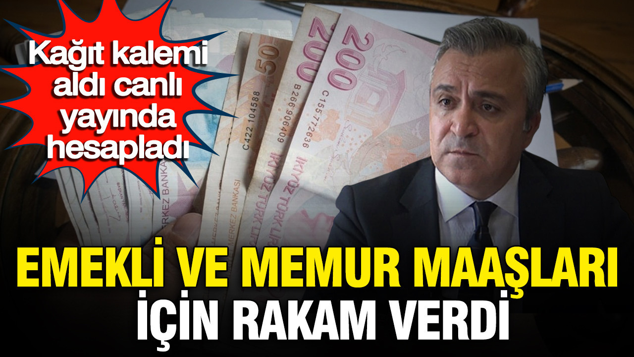 SGK Uzmanı Özgür Erdursun’dan Emekli Zammı Üzerine Şaşırtan Hesaplamalar