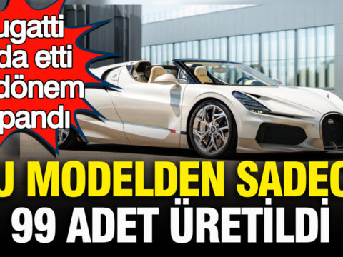 Bugatti veda etti bir devir kapandi bu modelden sadece 99 tane uretildi CyFjk2Kg